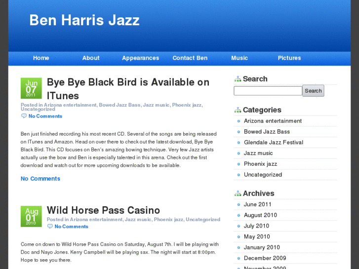 www.benharrisjazz.com