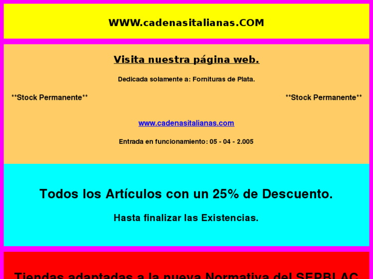 www.cadenasdeplata.com