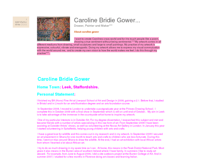 www.caroline-drawer-maker-painter-gower.com