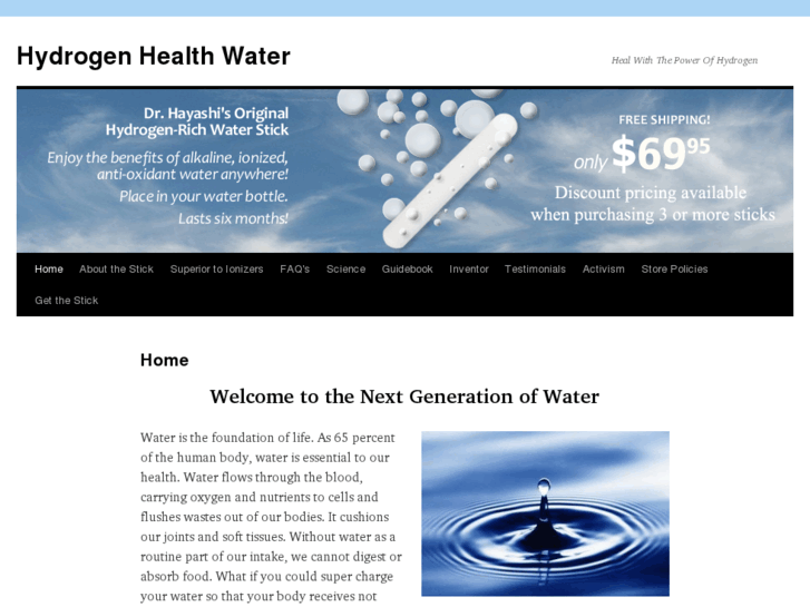 www.hydrogenhealthwater.com