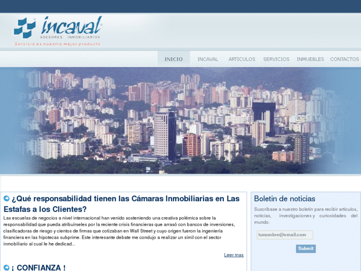 www.incaval.com.ve