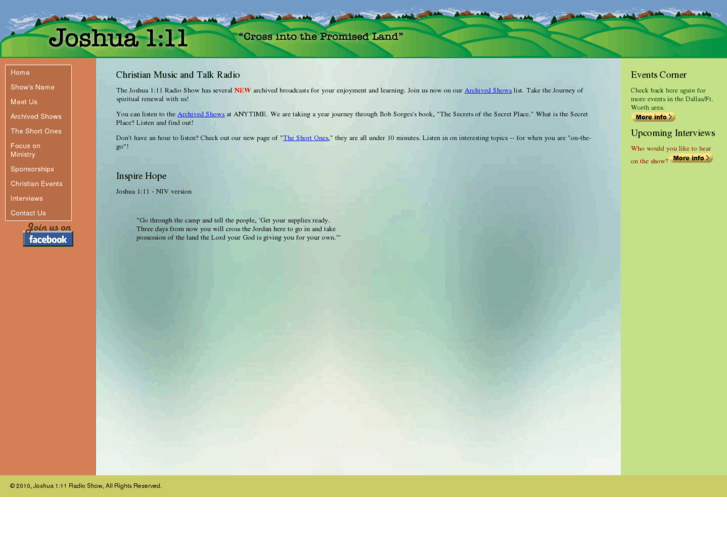 www.joshua1-11.com