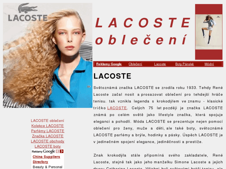 www.obleceni-lacoste.info