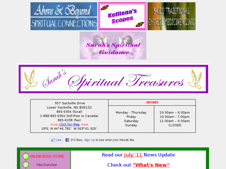 www.sarahsspiritualtreasures.com