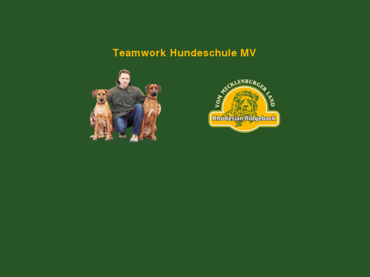 www.teamwork-hundeschule-mv.de