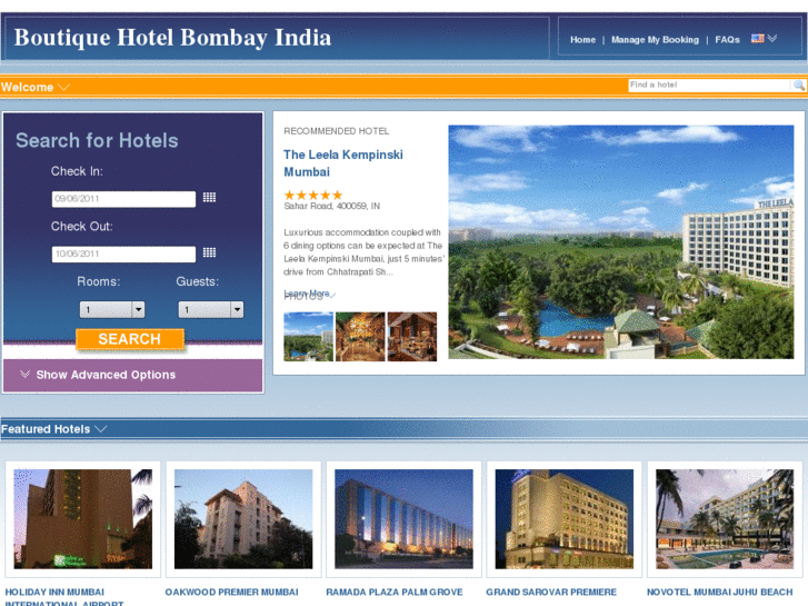 www.boutiquehotelbombayindia.com