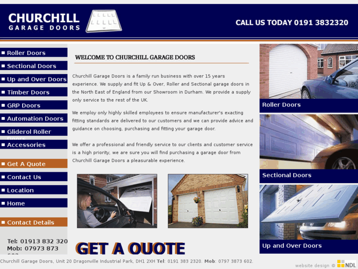 www.churchillgaragedoors.com