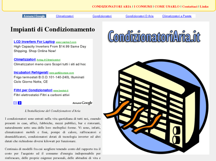 www.condizionatoriaria.it