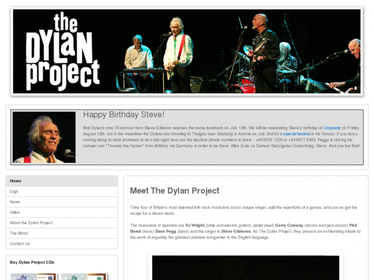 www.dylanproject.co.uk