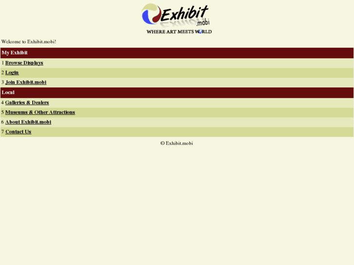 www.exhibit.mobi