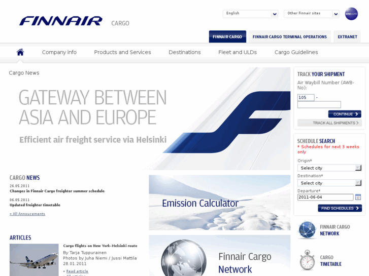 www.finnaircargo.com