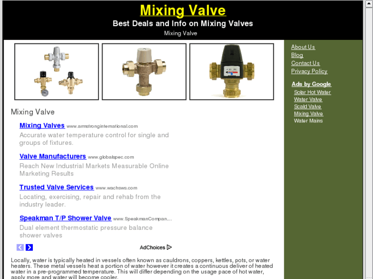 www.mixingvalve.org