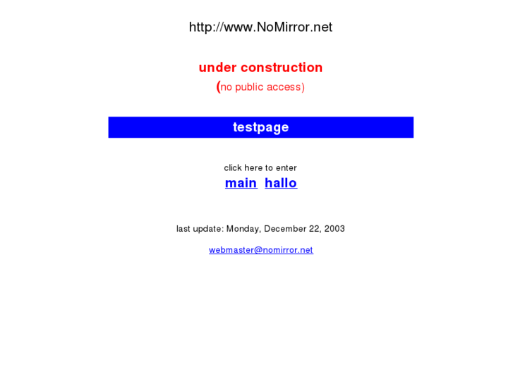 www.nomirror.net