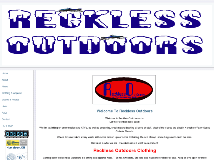 www.recklessoutdoors.com