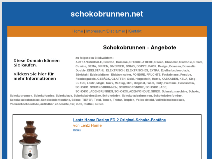 www.schokobrunnen.net