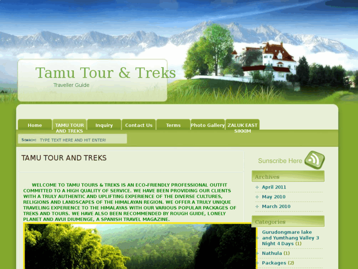 www.tamutourandtreks.com