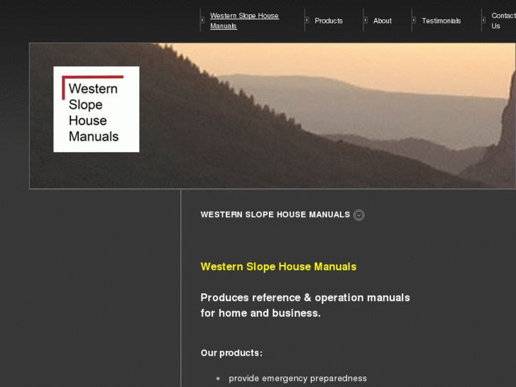 www.westernslopehousemanuals.com