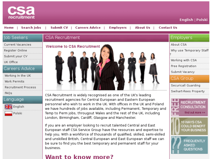 www.csarecruitment.co.uk