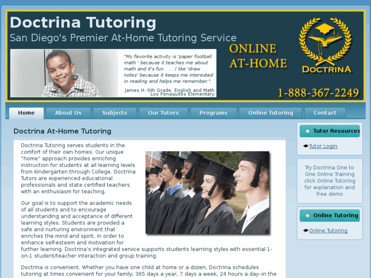 www.doctrinatutoring.com