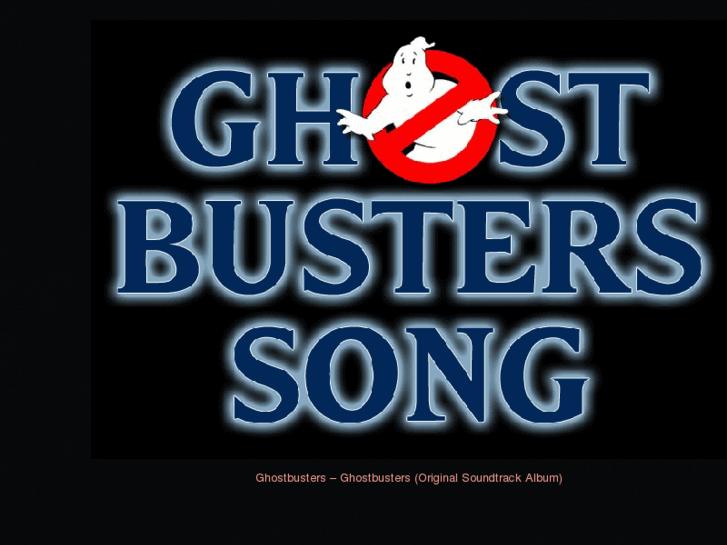 www.ghostbusterssong.com