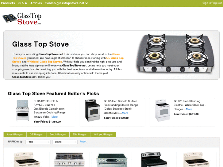 www.glasstopstove.net