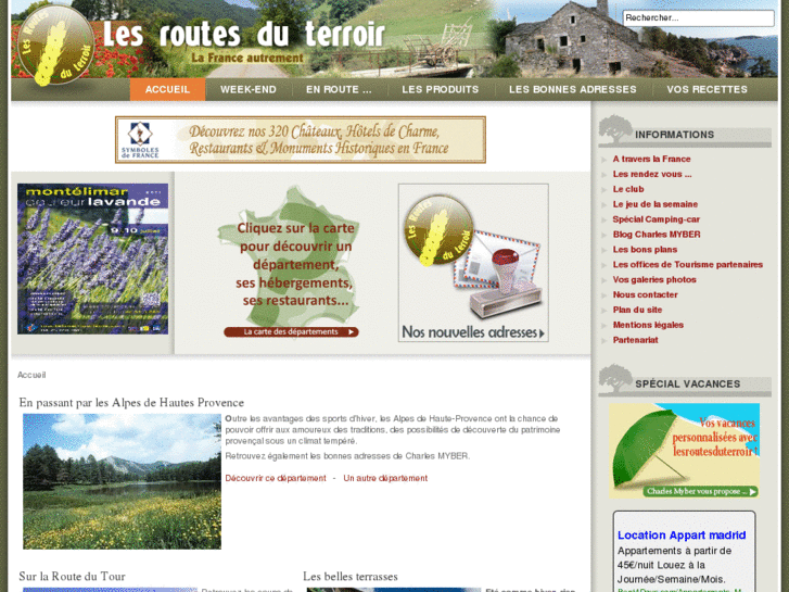 www.lesroutesduterroir.info