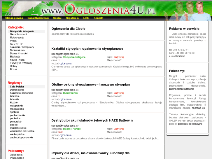 www.ogloszenia4u.pl