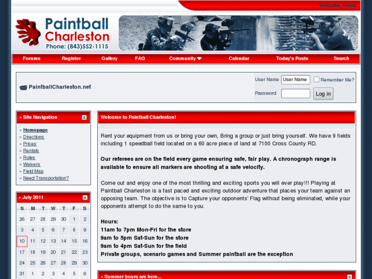 www.paintballcharleston.net