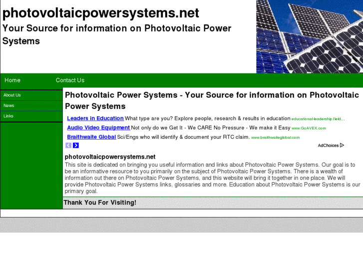 www.photovoltaicpowersystems.net