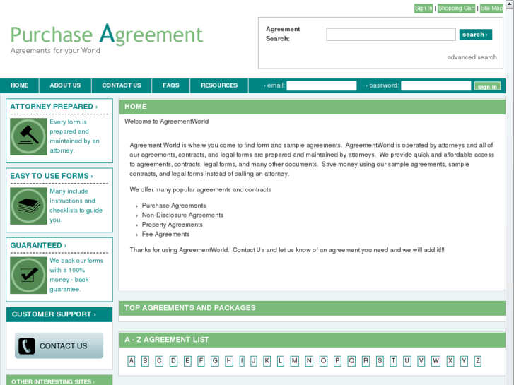 www.purchase-agreement.com