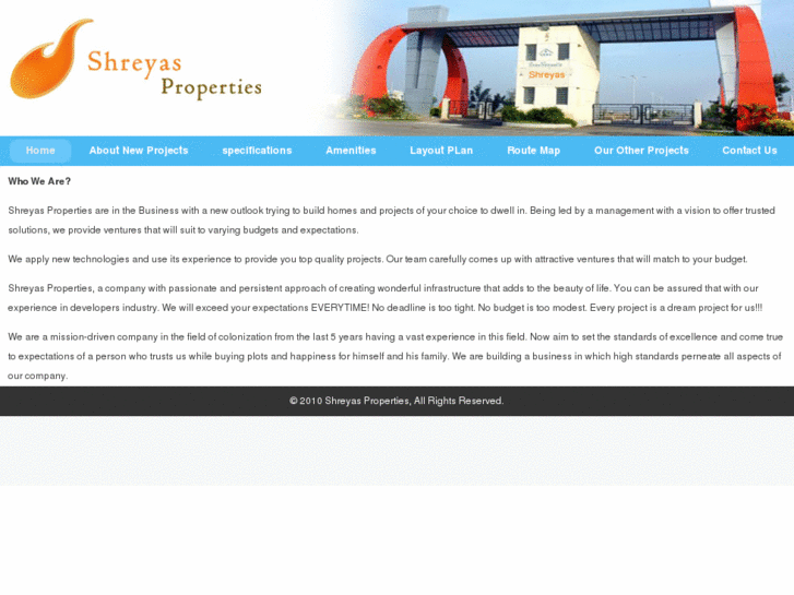 www.shreyasproperties.com