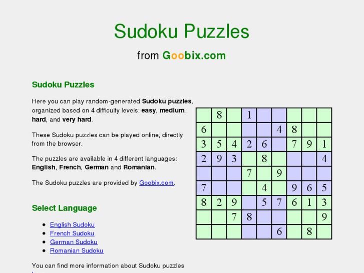 www.sudoku-puzzles.biz