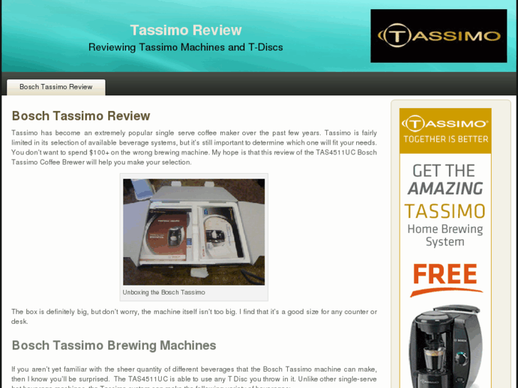 www.tassimoreview.net