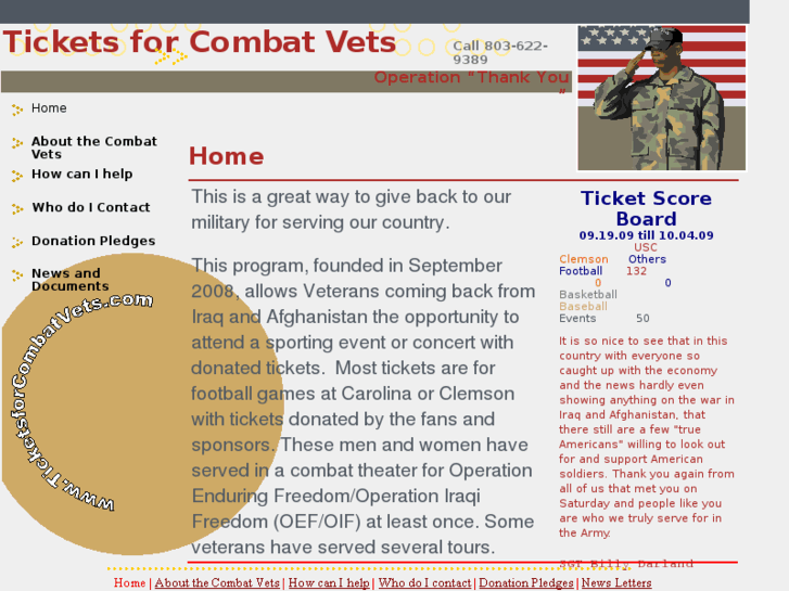 www.ticketsforcombatvets.com