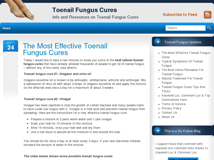 www.toenailfungus-cures.com