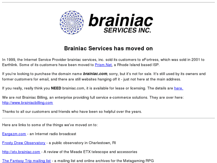 www.brainiac.com