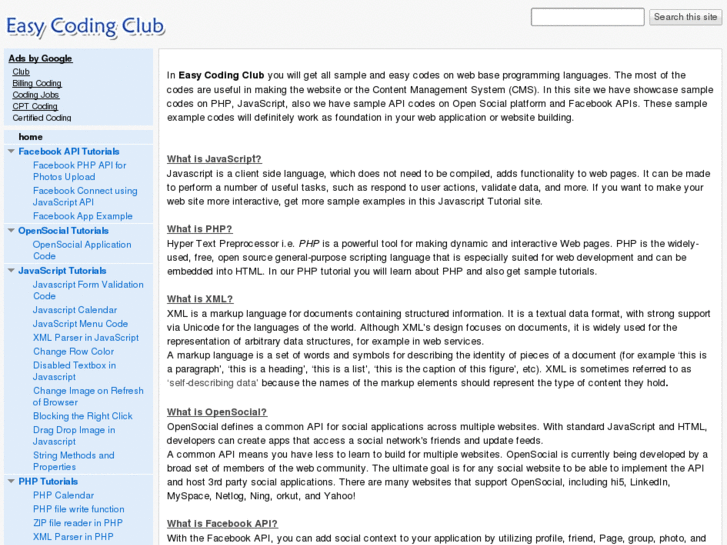 www.easycodingclub.com