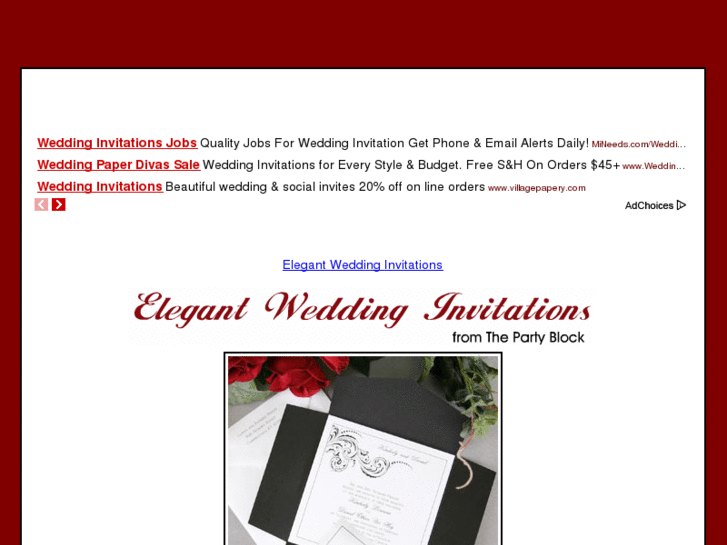 www.elegantweddinginvitations.com