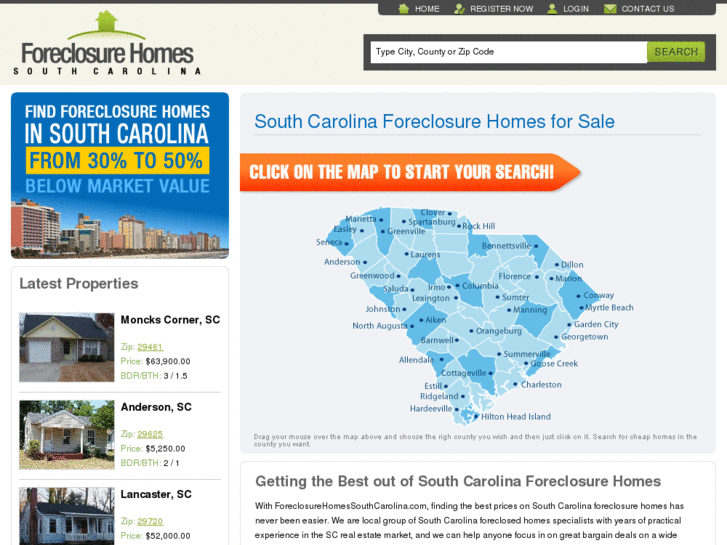 www.foreclosurehomessouthcarolina.com