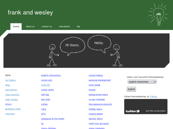 www.frankandwesley.com