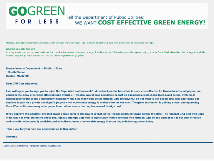 www.gogreenforless.org