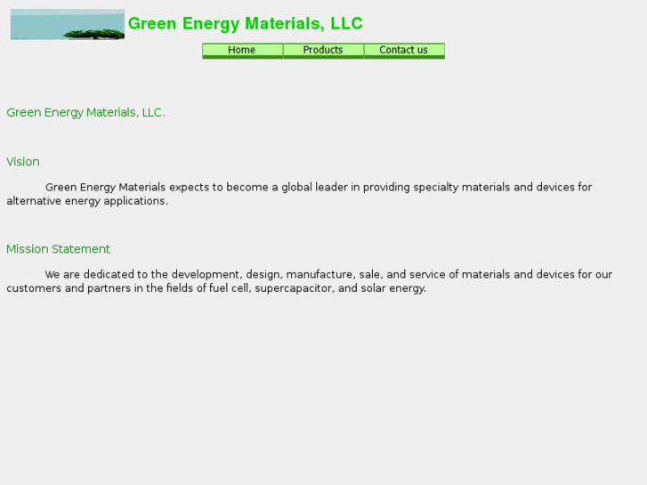 www.greenenergymaterials.com