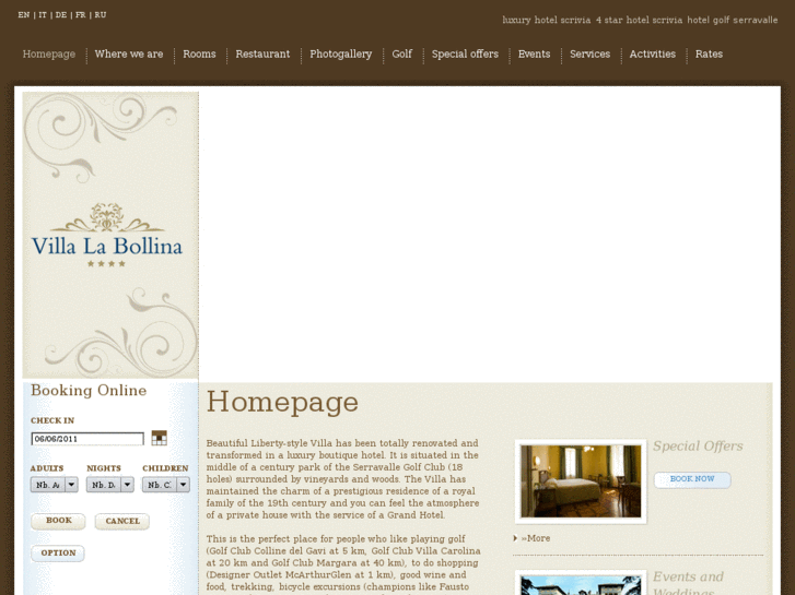 www.hotelvillalabollina.com