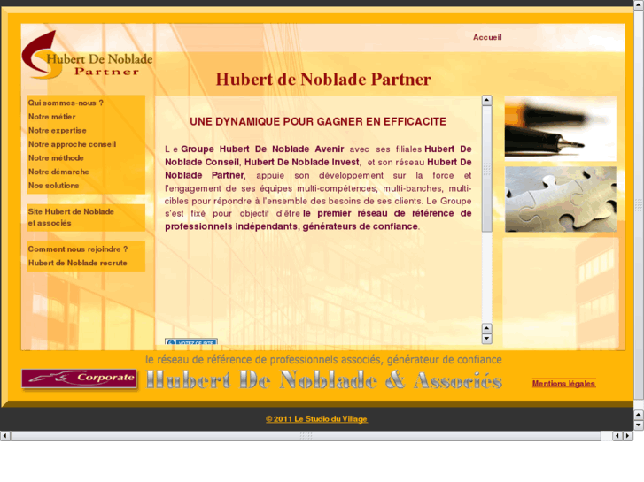 www.hubertdenoblade-partner.com