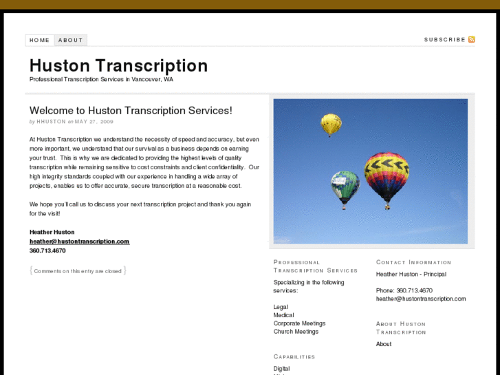 www.hustontranscription.com