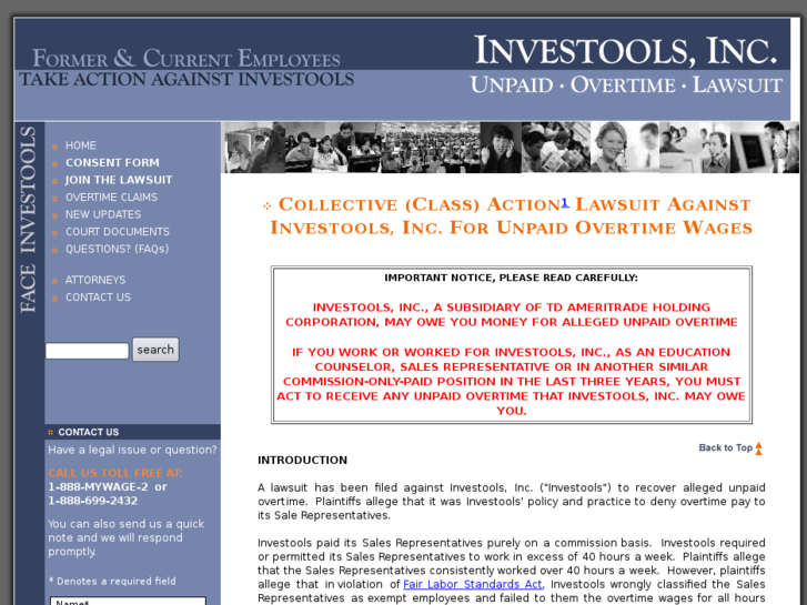 www.investoolsclassaction.com