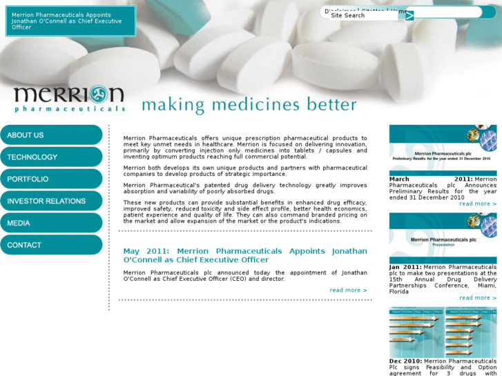 www.merrionpharma.com