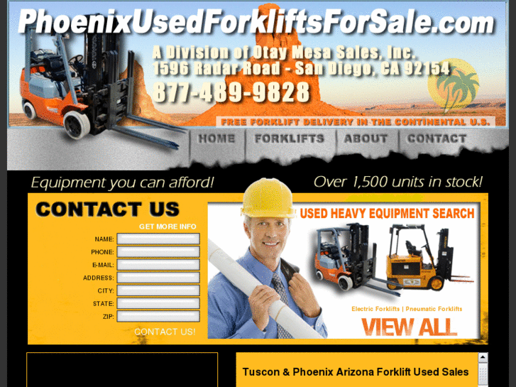 www.phoenixusedforkliftsforsale.com