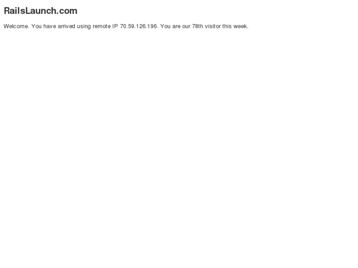 www.railslaunch.com