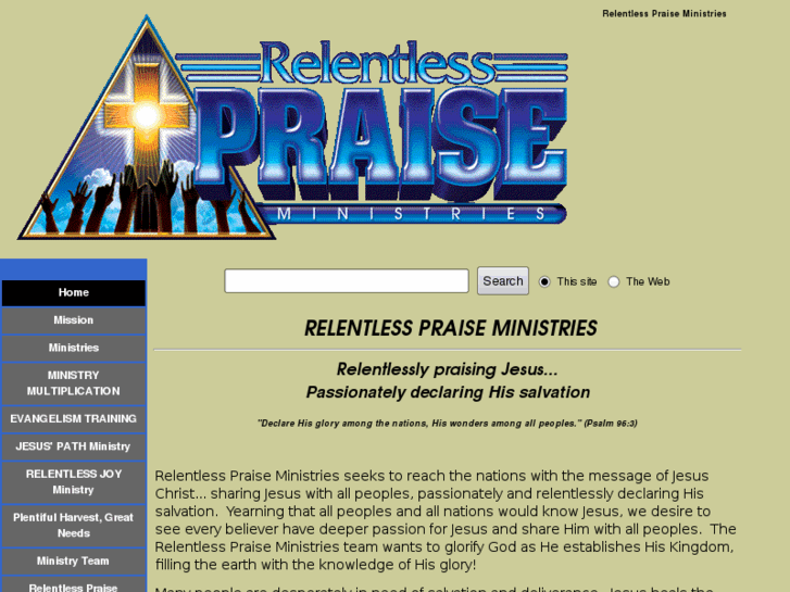 www.relentlesspraiseministries.org